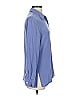 Chico's Design Blue Long Sleeve Silk Top Size Sm (0) - photo 4