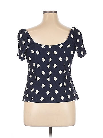 Unique Vintage Short Sleeve Blouse (view 2)