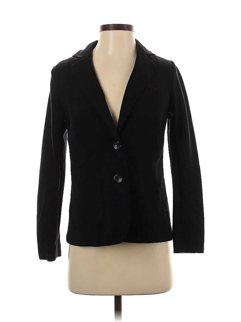 Pre-owned J.crew Factory Store Blazer Jacket In Black