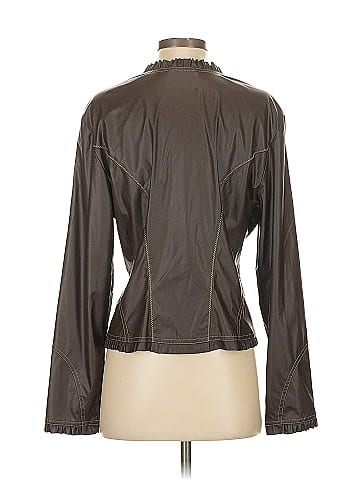 Garella Faux Leather Jacket (view 2)