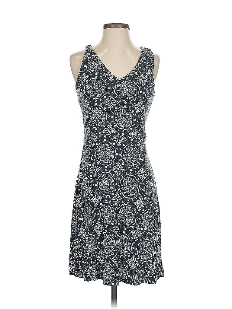 Pre-owned Ann Taylor Loft Outlet Casual Dress In Blue