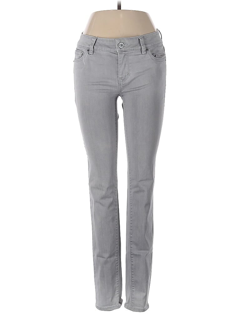 Pre-owned White House Black Market Jeans In Gray