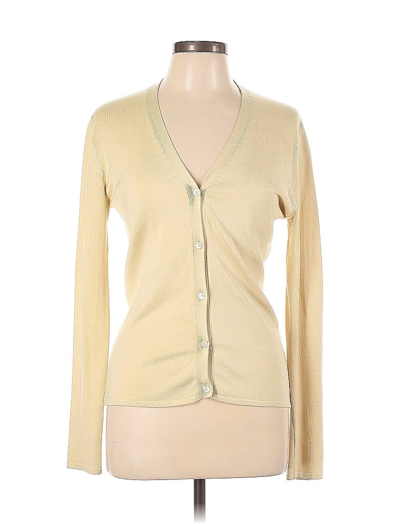 Pre-owned Allude Cardigan Sweater In Brown