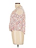 Oxford Sunday 100% Rayon Polka Dots Ivory Sleeveless Blouse Size L - photo 4