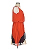 En Focus Studio Color Block Orange Casual Dress Size 4 (petite) - photo 4