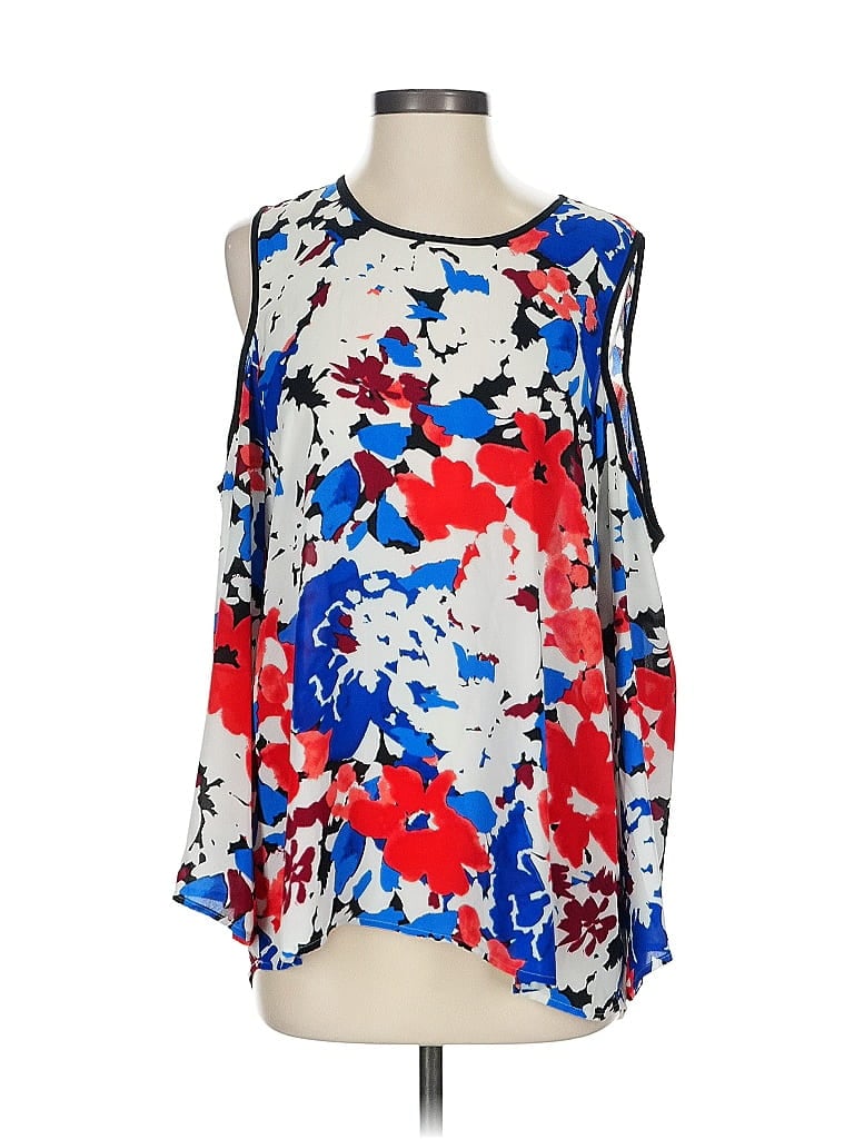 Vince Camuto Sleeveless Blouse In Blue