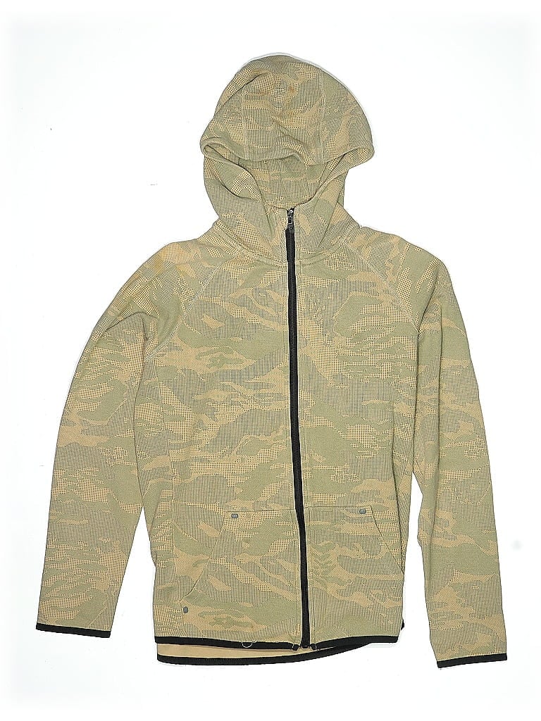 Click to view more detailed imagery on our partner's website Pre-owned Gap Fit Kids' Zip Up Hoodie In Brown