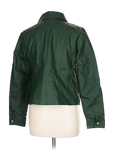 Baccini Faux Leather Jacket (view 2)
