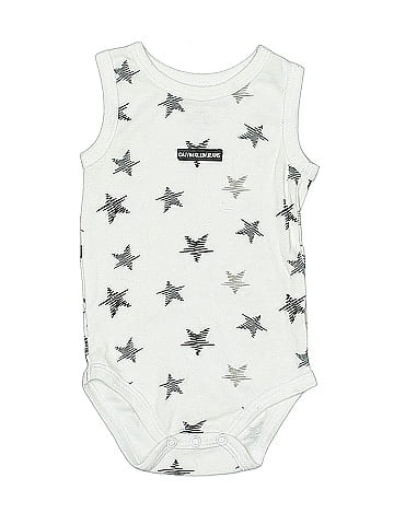 CALVIN KLEIN JEANS Short Sleeve Onesie (view 1)