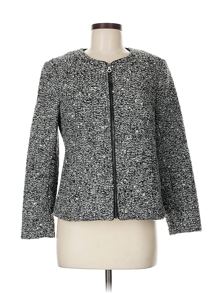 Pre-owned Banana Republic Factory Store Jacket In Gray