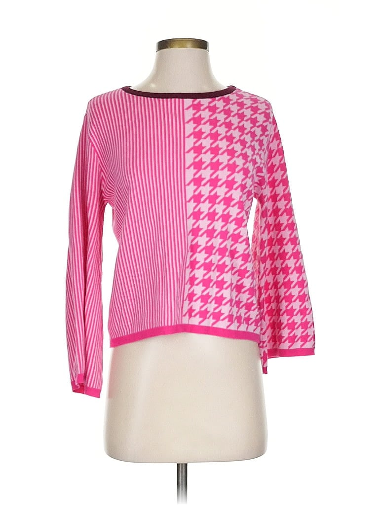 Click to view more detailed imagery on our partner's website Pre-owned Left Coast By Dolan Pullover Sweater In Pink