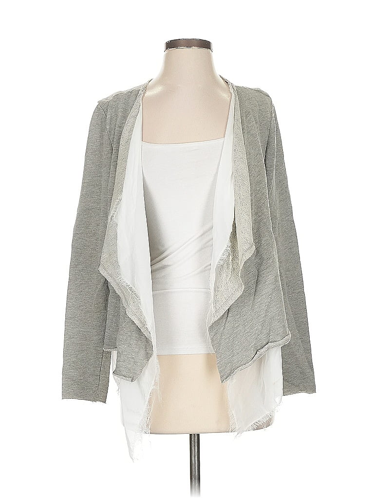 Pre-owned Venus Cardigan Sweater In Gray