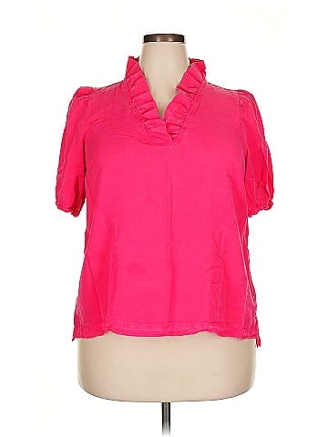 Crown & Ivy Short Sleeve Blouse (view 1)