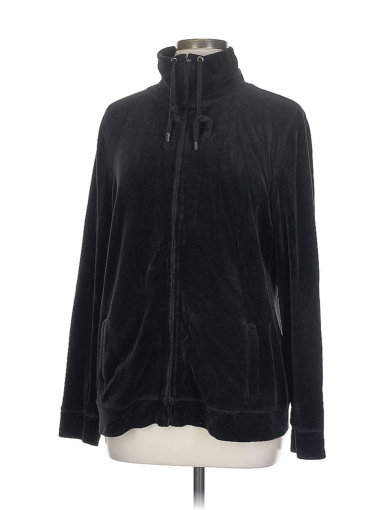 Click to view more detailed imagery on our partner's website Pre-owned Talbots Zip Up Hoodie In Black