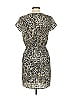 Bar III 100% Polyester Animal Print Gray Casual Dress Size XS - photo 2