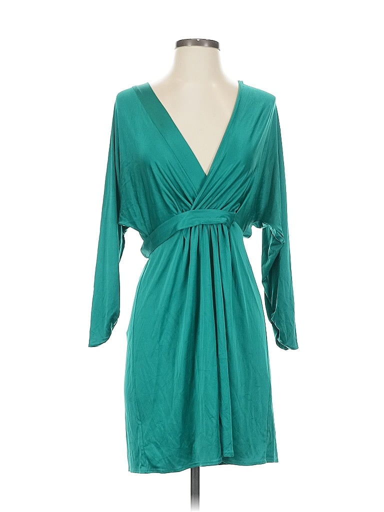 Pre-owned Bcbgmaxazria Cocktail Dress In Blue