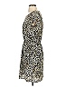 Bar III 100% Polyester Animal Print Gray Casual Dress Size XS - photo 5