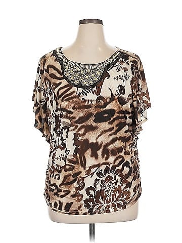 Moa Moa Short Sleeve Blouse (view 1)