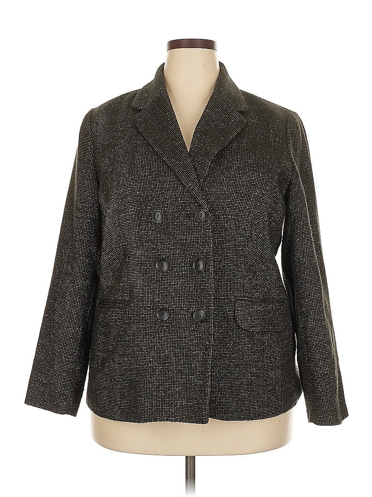 Pre-owned Coldwater Creek Coat In Gray