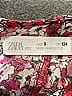 Zara Kids 100% Viscose Floral Red Dress Size 9 - photo 3
