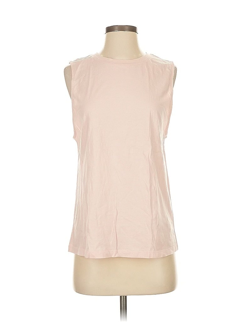 Pre-owned Fabletics Sleeveless T-shirt In Pink