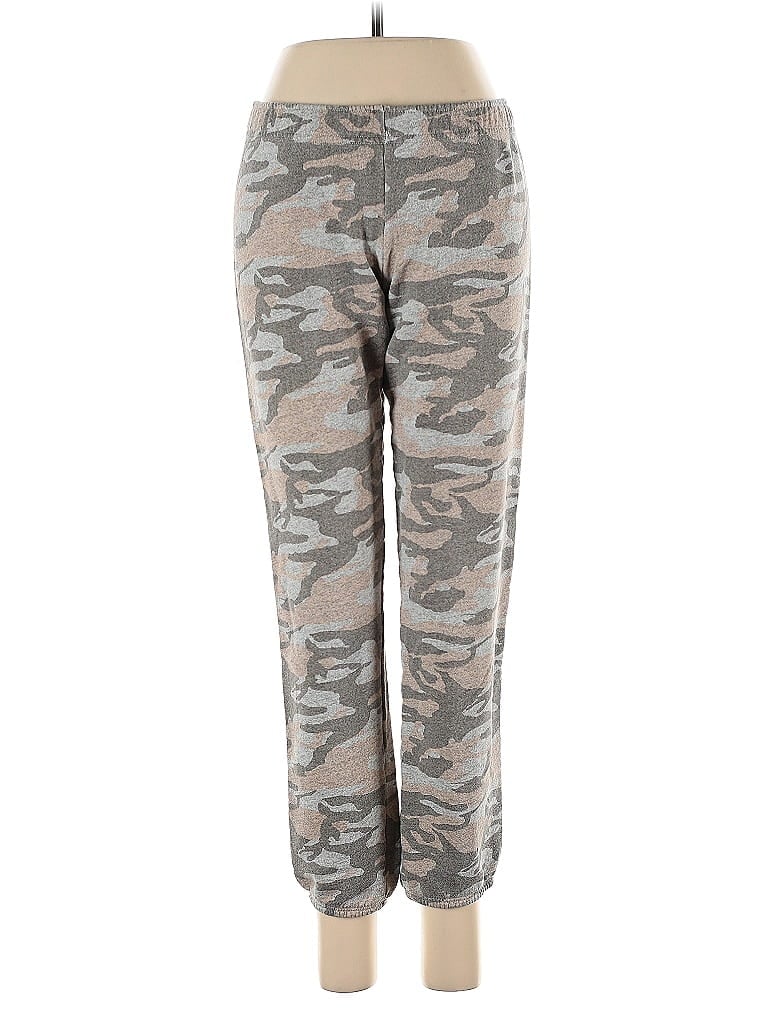 Pre-owned Monrow Casual Pants In Gray