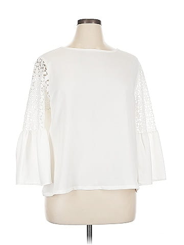 Anne Klein 3/4 Sleeve Top (view 1)