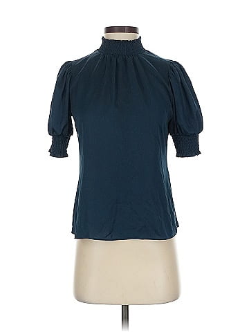 Ann Taylor Short Sleeve Blouse (view 1)