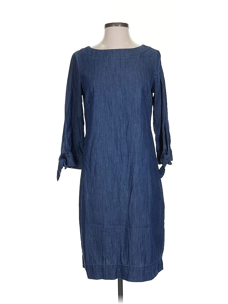 Pre-owned Talbots Casual Dress In Blue