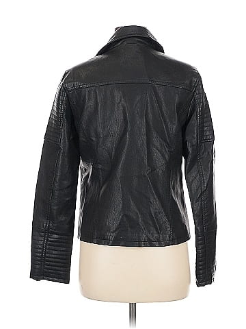 Topshop Faux Leather Jacket (view 2)