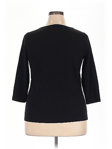Jones New York Signature 3/4 Sleeve Top (view 2)