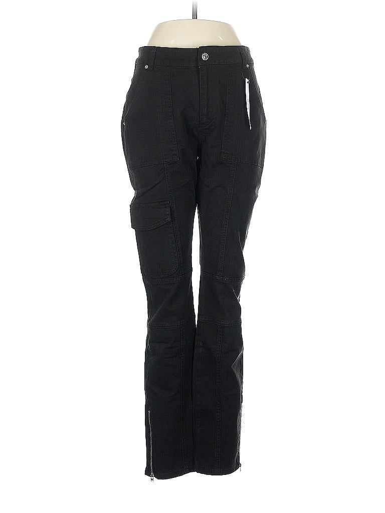 Pre-owned Asos Design Casual Pants In Black