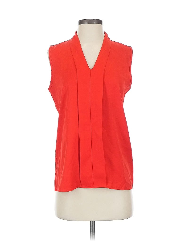 ASSORTED BRANDS Pre-owned Sleeveless Blouse In Red