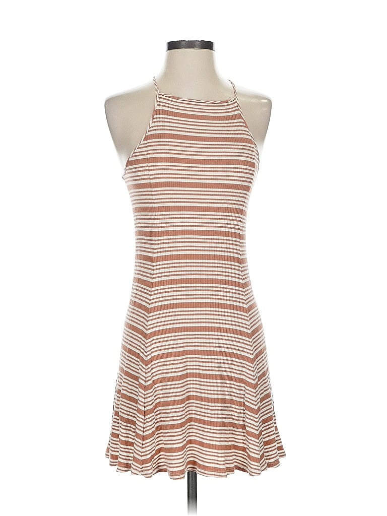 Pre-owned Privacy Please Casual Dress In Brown