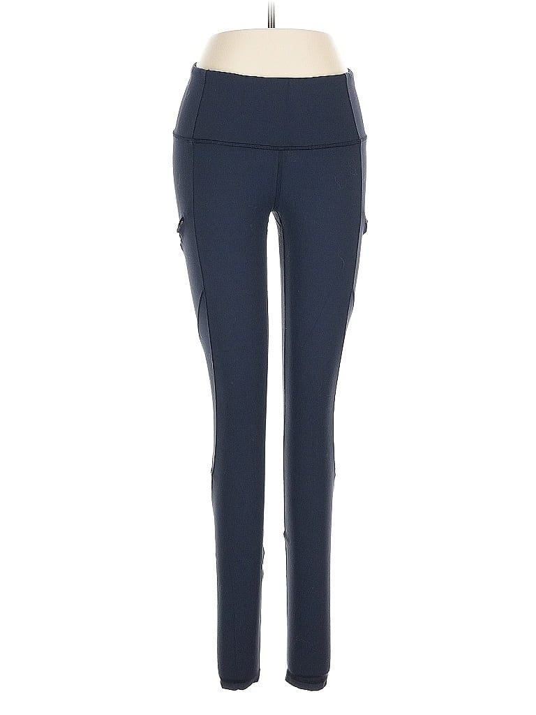 Pre-owned Lululemon Athletica Active Pants In Blue