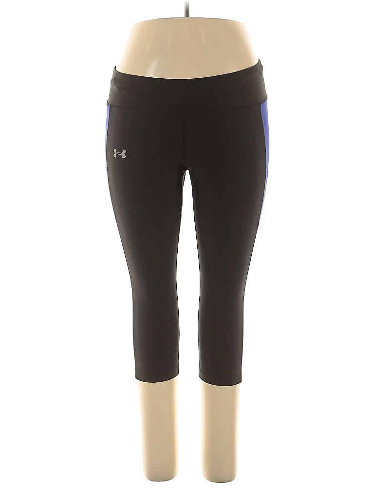 Pre-owned Under Armour Active Pants In Black
