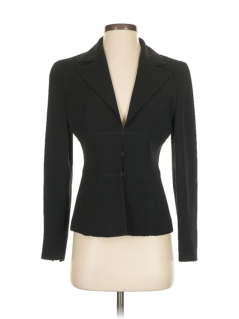 Bebe 100% Polyester Black Blazer Size 4 - photo 1