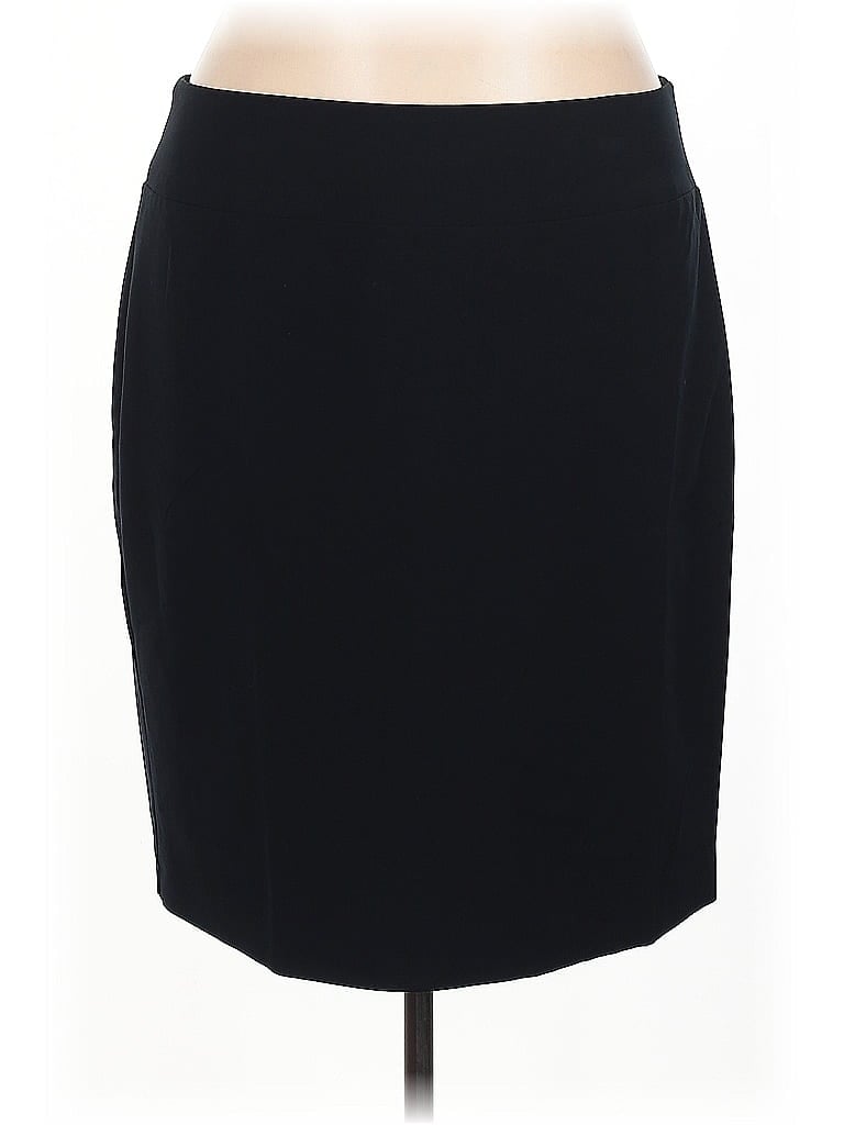 Pre-owned Alfani Formal Skirt In Black