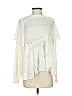 Free People Ivory 3/4 Sleeve Blouse Size XS - photo 1