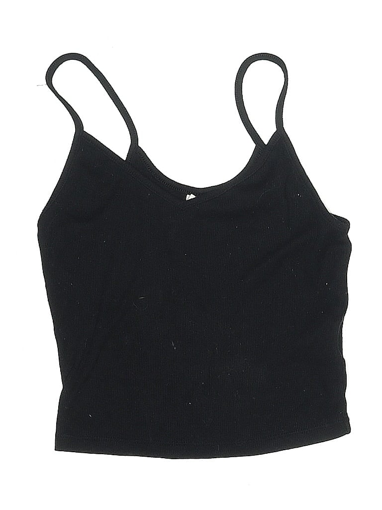 ASSORTED BRANDS Pre-owned Kids' Tank Top Black Halter Neckline Tops