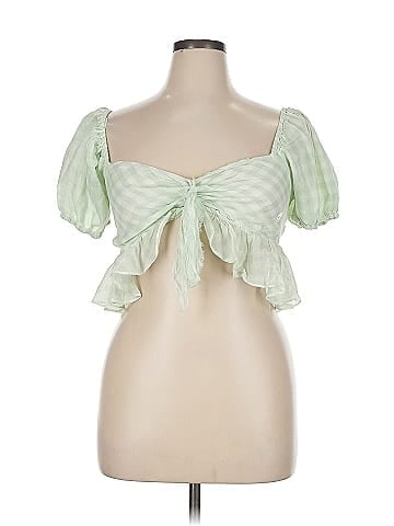Aeropostale Short Sleeve Blouse (view 1)