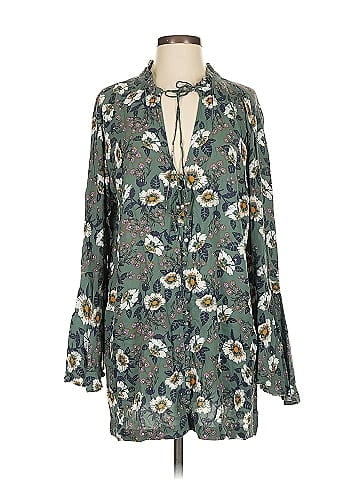 Free People 3/4 Sleeve Blouse (view 1)