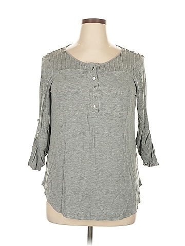 Cable & Gauge 3/4 Sleeve Top (view 1)