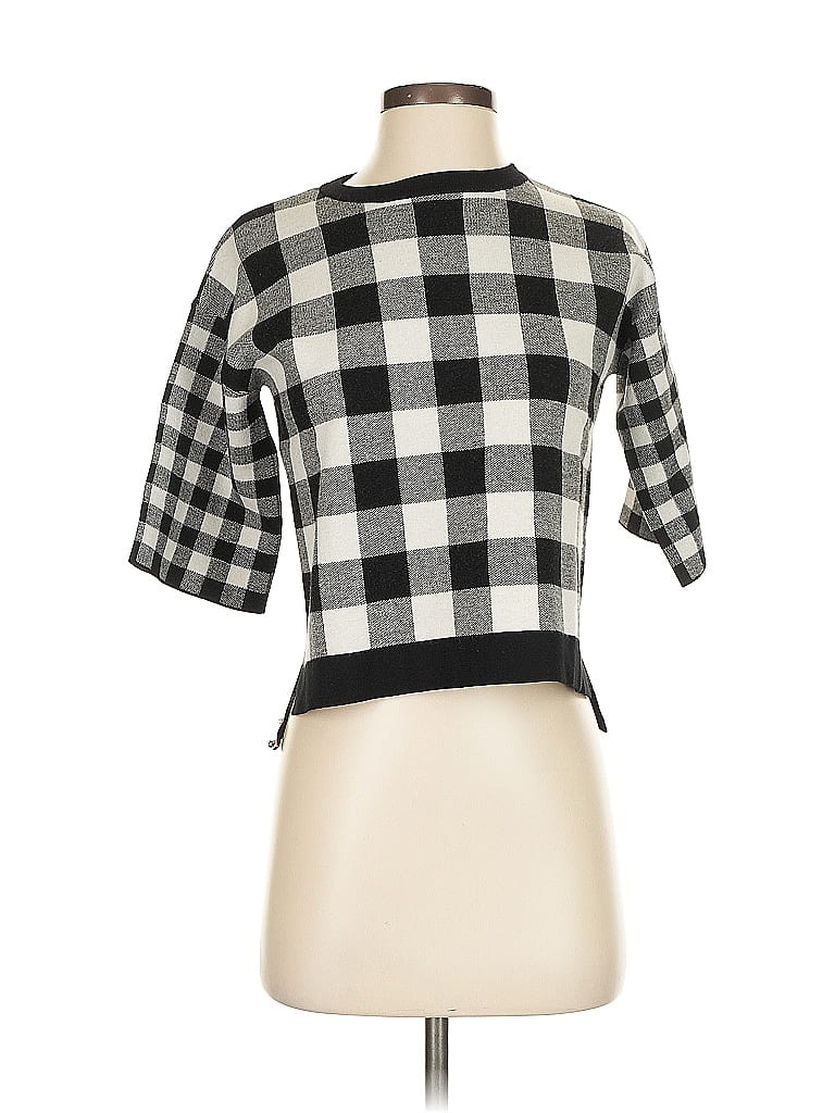 Pre-owned Karen Millen Cardigan Sweater In Black