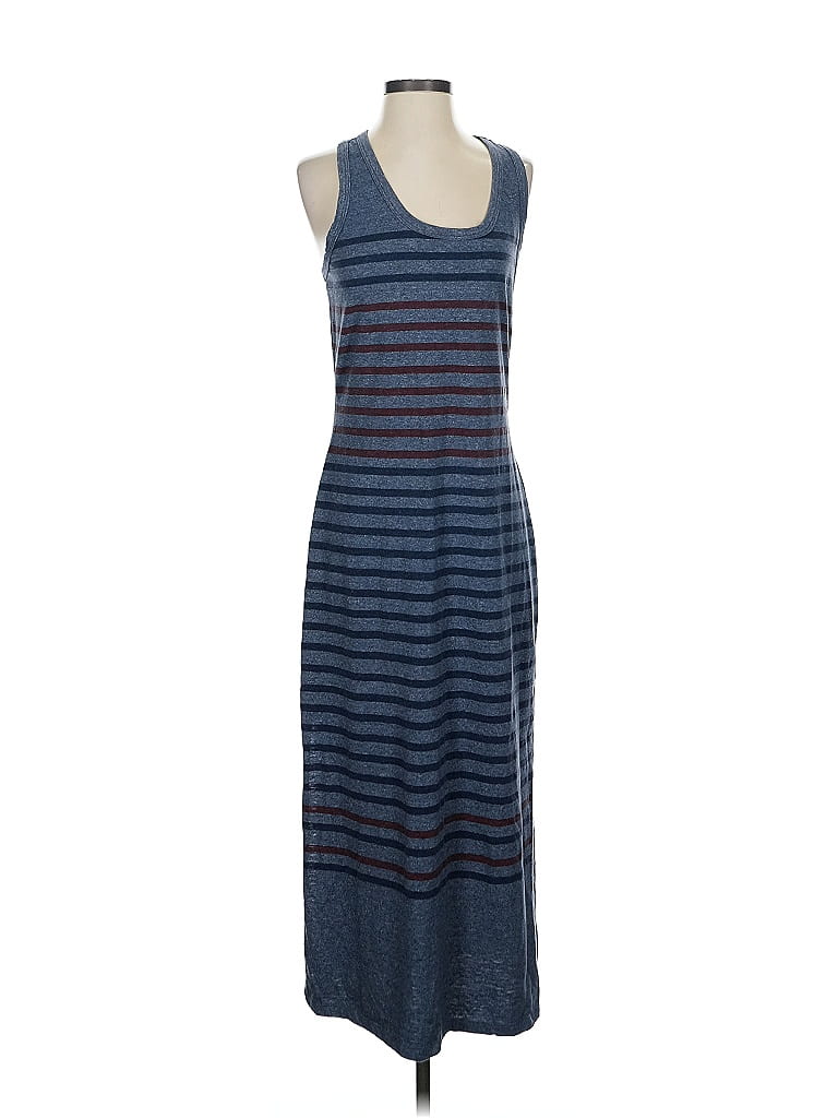 Sundry Stripes Blue Casual Dress Size S