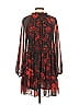 H&M 100% Polyester Red Cocktail Dress Size 4 - photo 2