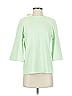 Tibi Green 3/4 Sleeve Top Size XS - photo 1