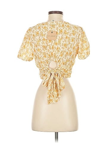 Blu Pepper Short Sleeve Blouse (view 2)
