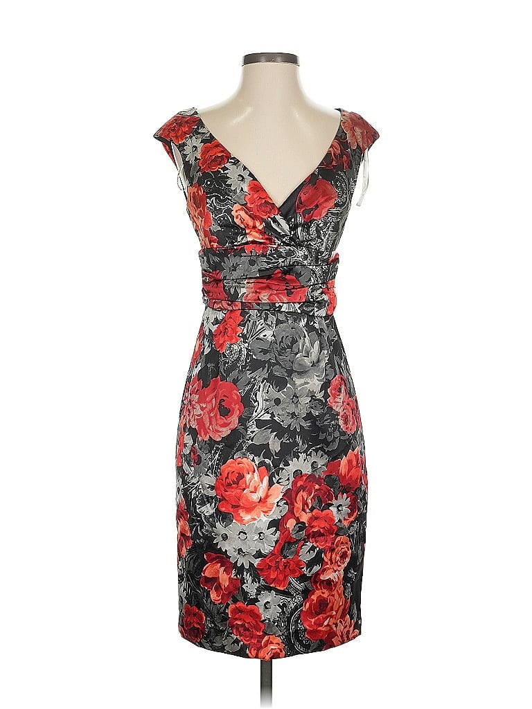 Pre-owned Boston Proper Cocktail Dress In Red