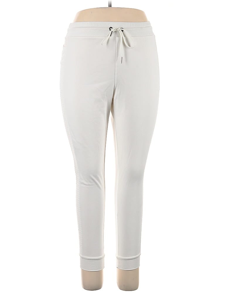 Pre-owned The Sweatshirt Project By French Laundry Casual Pants In White